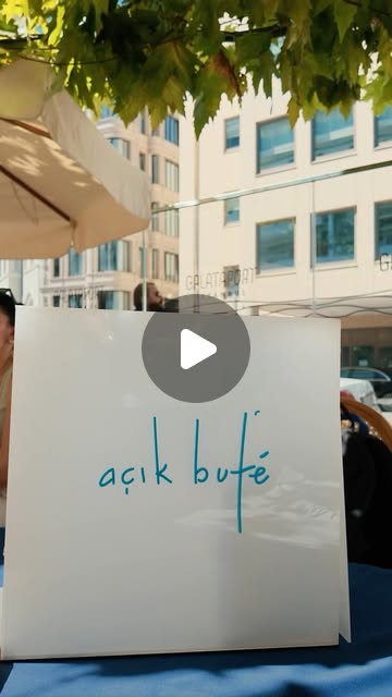 Açık Büfé @ Galataport